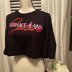 VERSACE JEANS COUTURE black t-shirt